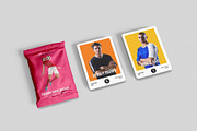 Trading Cards Mockup - 9 views, an Advertising Mockup by Illusiongraphic (Thumbnail 2 of 19)