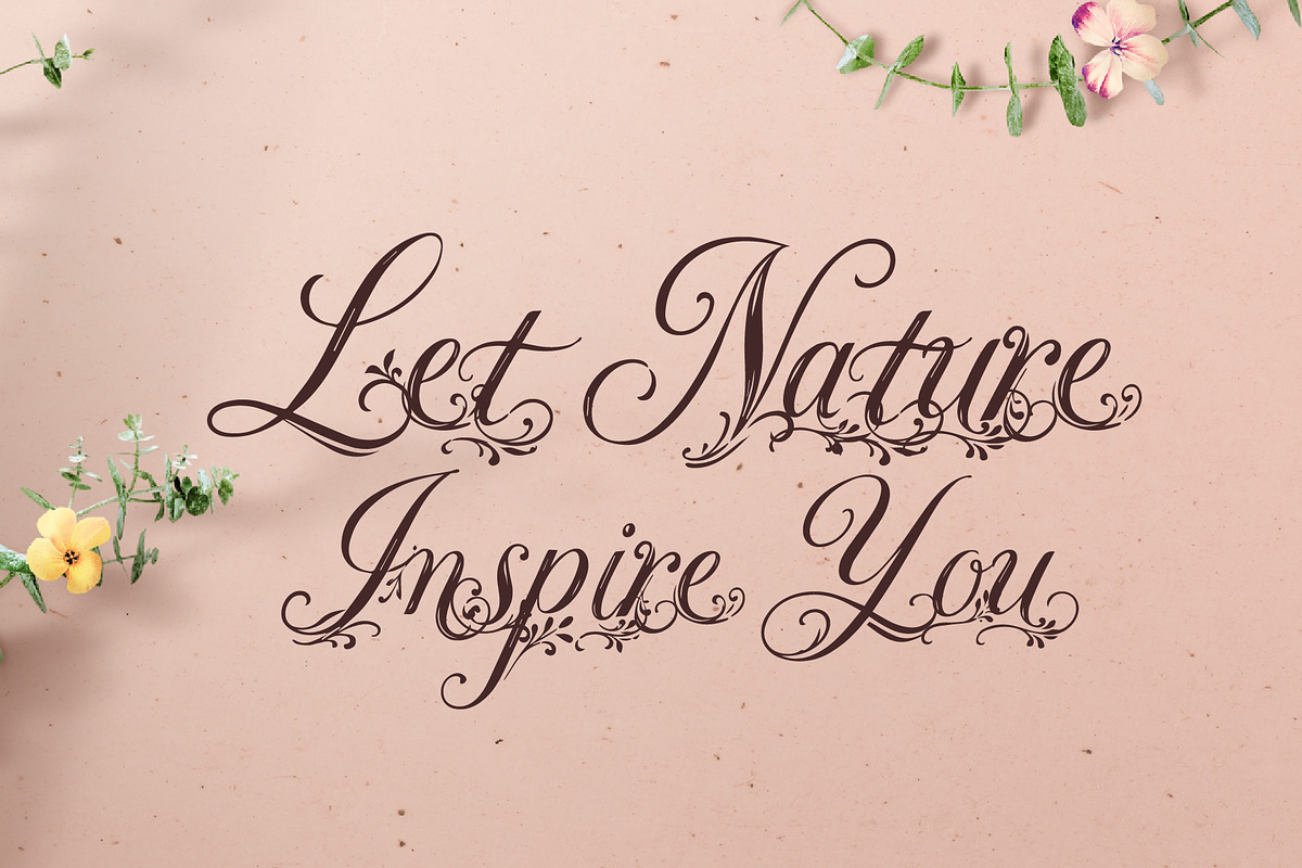 Ornavelle - Bloom Beautifully, a Script Font by HypeWorksCo (Photo 8 of 22)