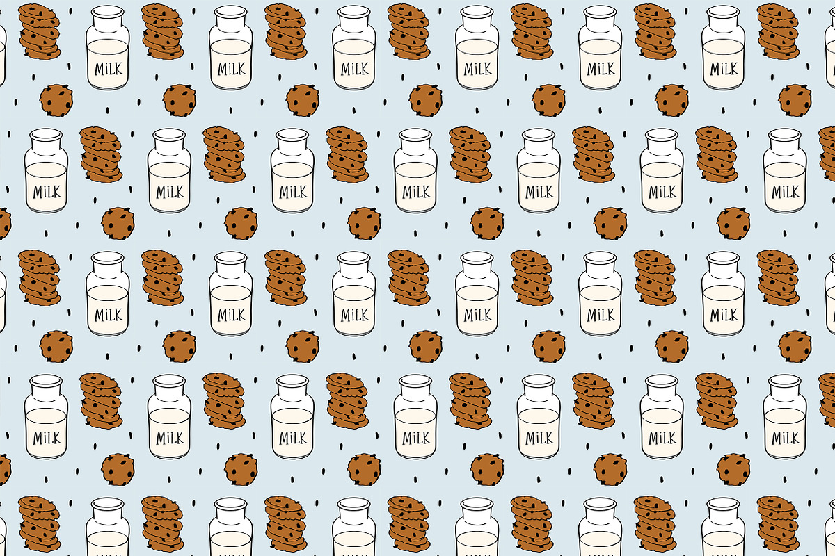Treat yourself patterns, a Pattern Graphic by Lyolya Profitrolya (Photo 3 of 5)