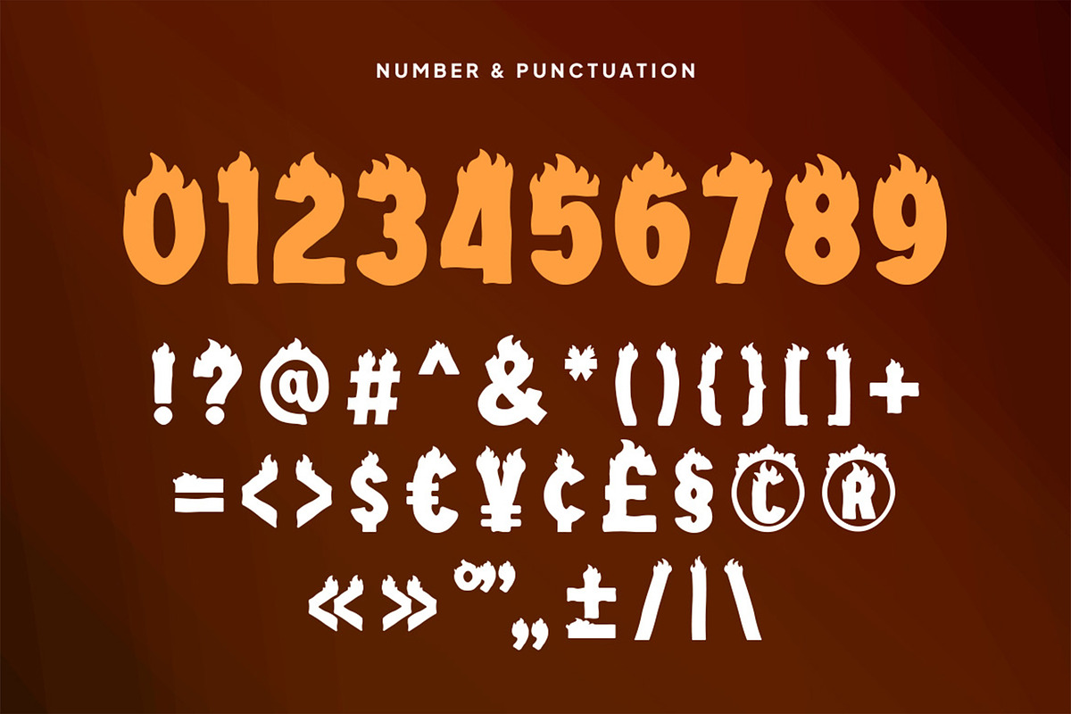 Firefolk - Bold Flame Display Font, a Font by Pekotype (Photo 4 of 15)