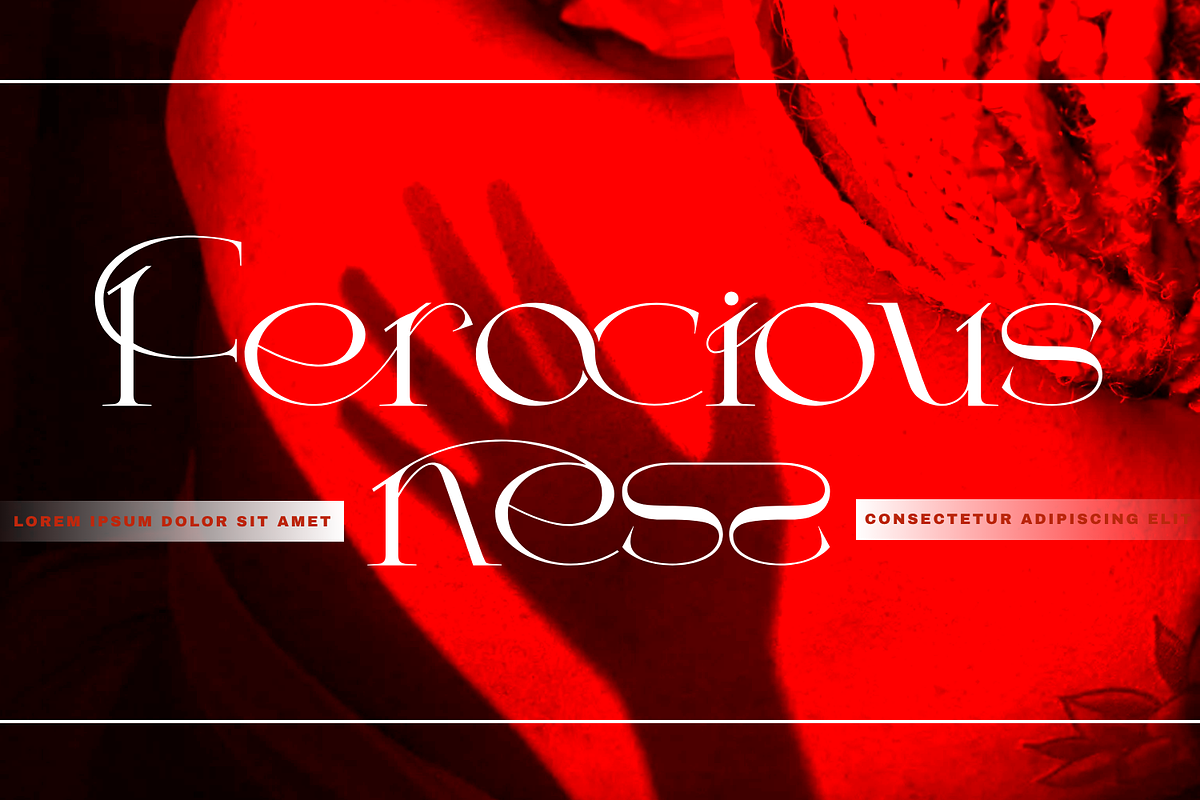 Massive Challenge - Fashion Font, a Serif Font by 177Studio (Photo 3 of 8)