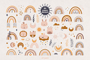 Bohemian Dreams - Clipart & Patterns, an Object Graphic by Cuteanny Design (Thumbnail 5 of 10)