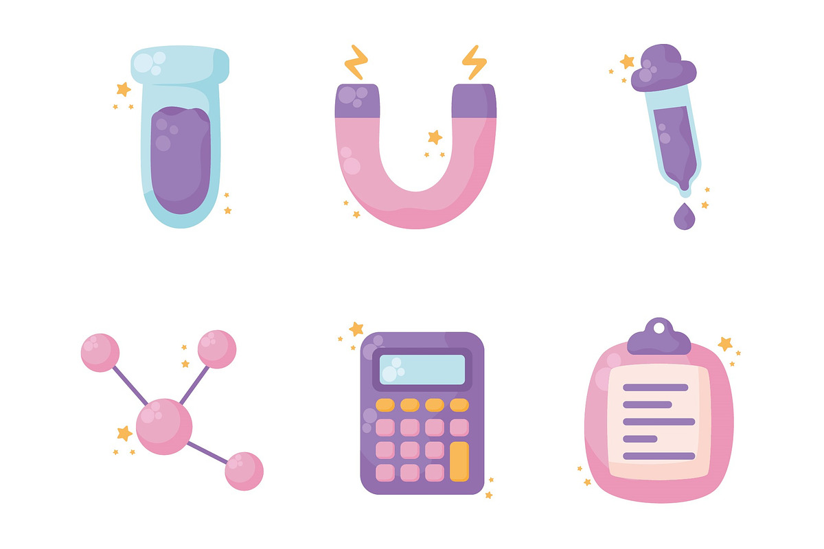 Science Illustration Set preview 2