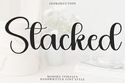 Stacked, a Sans Serif Font by InermediaSTUDIO (Thumbnail 1 of 8)