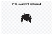 Hairstyle and Wig Icons Set, a Solid Icon by Designfour (Thumbnail 4 of 7)