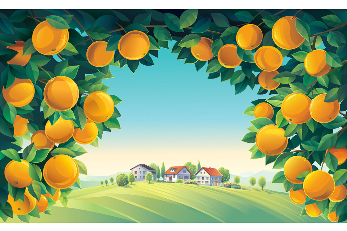 Summer fruity landscape, a Food Illustration by Countryside life (Photo 10 of 13)