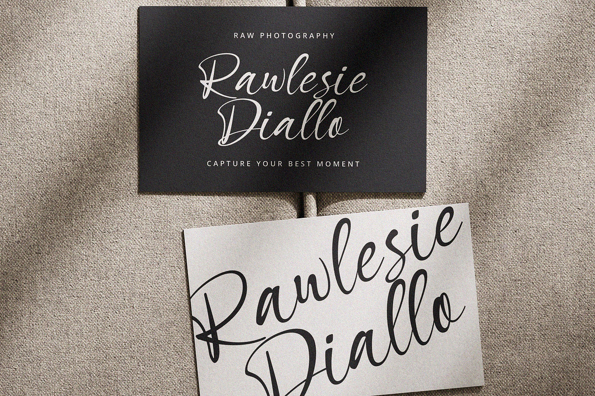 Qallies – Elegant Handwritten Font, a Handwritten Font by BrandSemut (Photo 8 of 11)