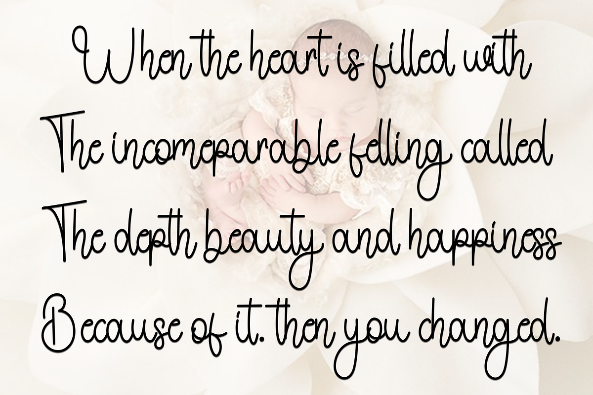 Embroidery, a Handwritten Font by InermediaSTUDIO (Photo 6 of 7)