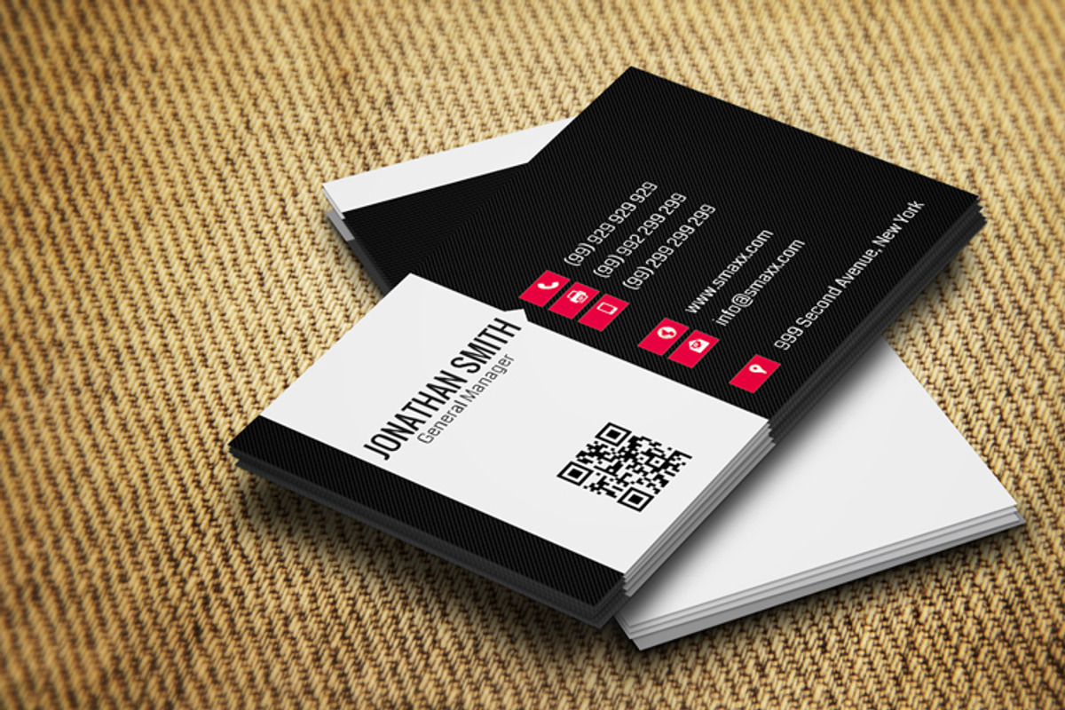 Corporate Business Card CM036, a Business Card Template by annozio (Photo 2 of 4)