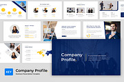 Company Profile - Business Keynote, a Presentation Template by BumbleGraph Studio (Thumbnail 1 of 6)