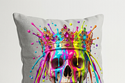 Royal Crown Skull Paint Drip, a Shirt Mockup by Vector Stall (Thumbnail 10 of 14)