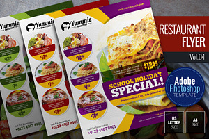 Restaurant Flyer Vol.04