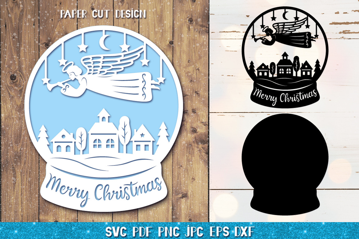 Christmas Snow Globe Bundle, a Graphic by Digital_Craftyfox (Photo 10 of 15)