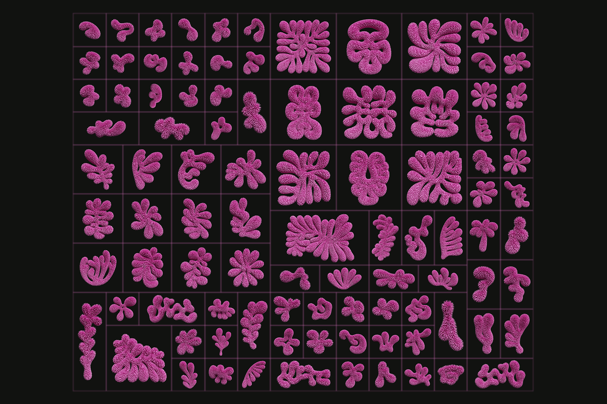 3D Floral Shapes - 95 Shapes, a Graphic by Dirtybarn (Photo 22 of 26)