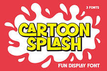 Cartoon Splash - Joyful Display Font