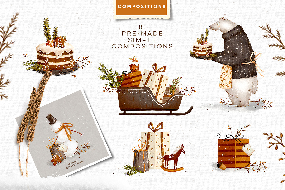 Forest Animals Celebration, an Animal Illustration by TL Design (Photo 2 of 8)