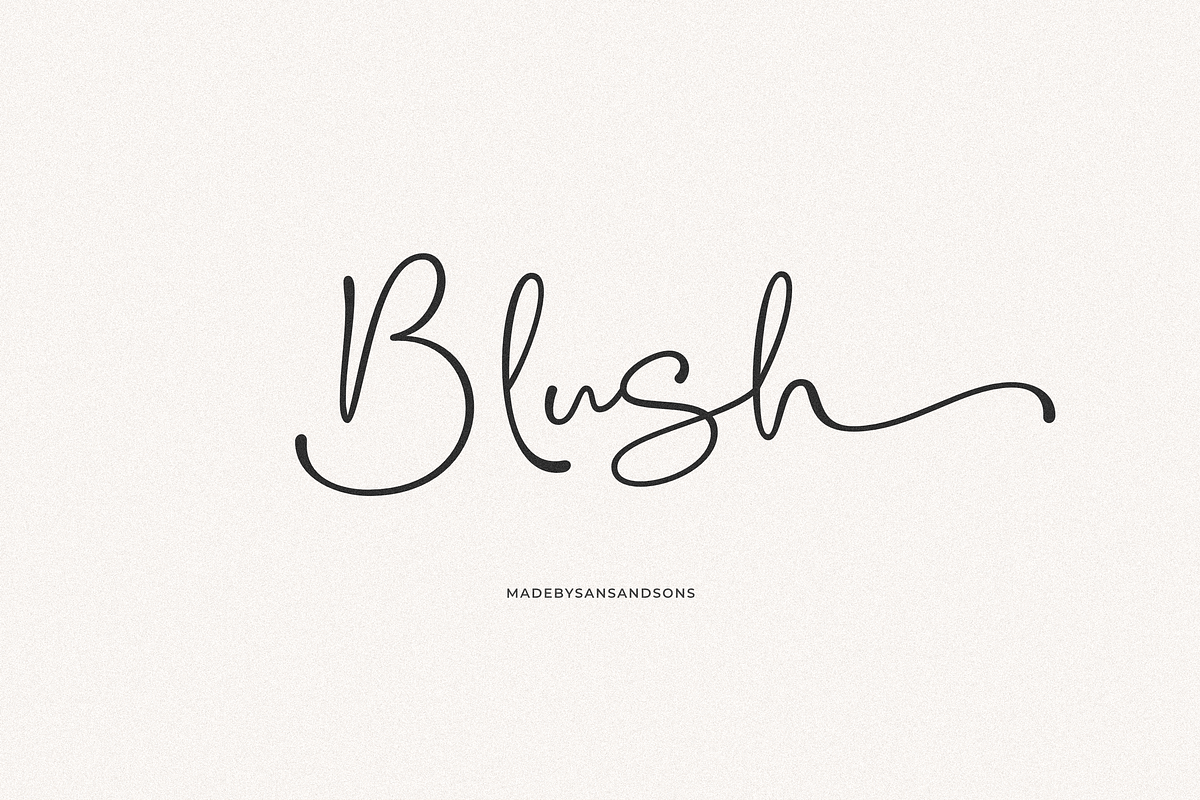 Mathilda - Modern Script, a Script Font by Sans & Sons (Photo 4 of 10)