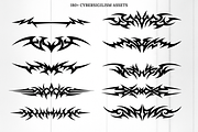 840+ Ornaments&Cybersigilism Bundle, an Object Graphic by Benone Studio (Thumbnail 10 of 11)