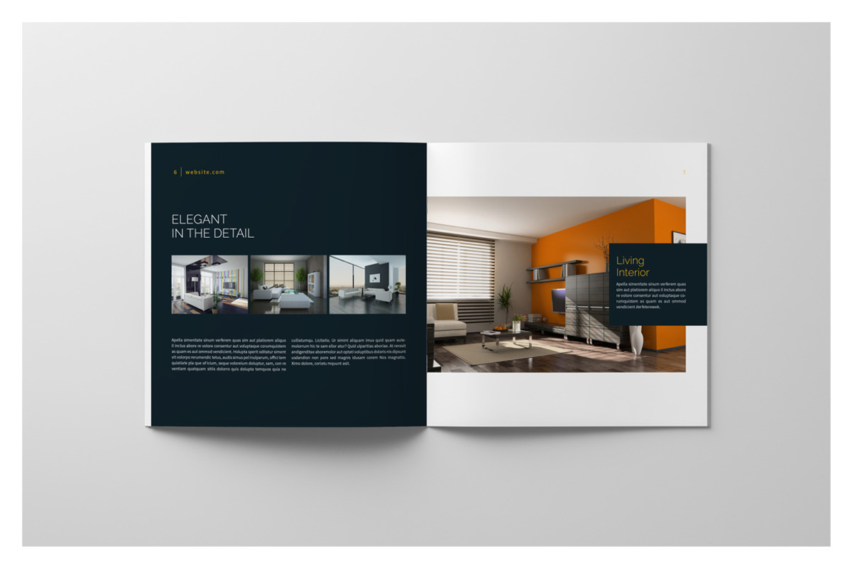 Square Brochure Catalog, a Brochure Template by adekfotografia (Photo 7 of 13)