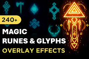 240+ Magic Hieroglyph Overlay Effect, an Object Graphic by Mikel Blazgad (Thumbnail 1 of 11)