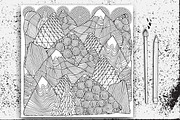 Black and white landscapes, a Texture Illustration by ImHope (Thumbnail 13 of 15)