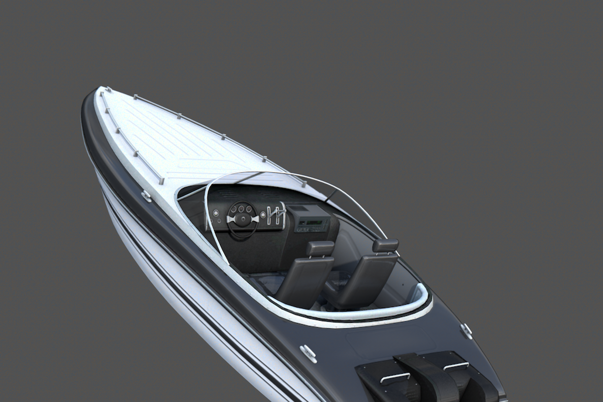 Speed Boat, a Cars & Vehicle 3D Model by MOTHERHUNTER 3D (Photo 6 of 10)