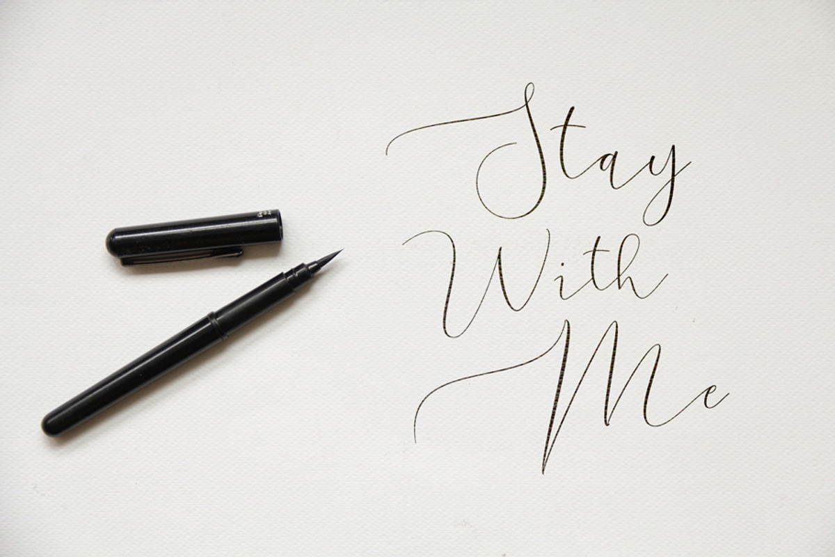 Suins - a script delicate elegant, a Script Font by Fontcastle (Photo 7 of 9)
