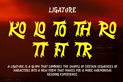 Chased Kobold - A Modern Spooky, a Blackletter Font by Marvadesign (Thumbnail 7 of 7)