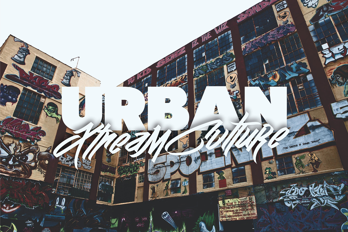 Wall Hunter II | Graffiti Tag Fonts preview 6
