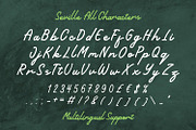 Seville, a Script Font by edukka (Thumbnail 2 of 10)