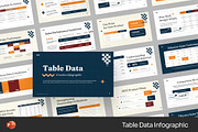 Table Data Powerpoint Templates, a Presentation Template by Fit-tee (Thumbnail 1 of 2)
