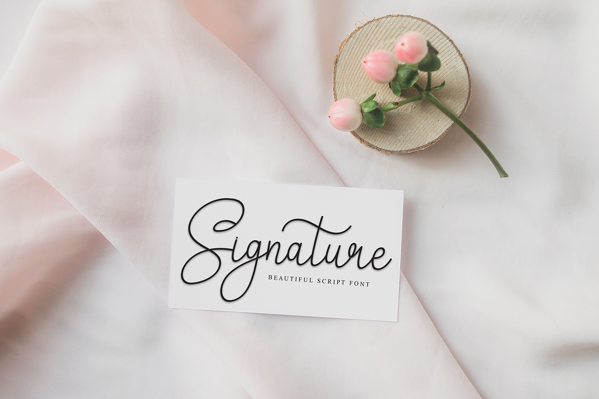 Rainday | Script Font, a Handwritten Font by Scratchones (Photo 4 of 9)