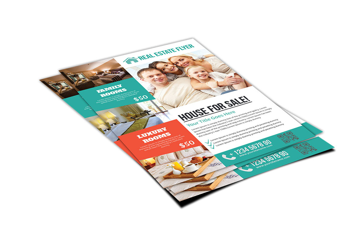 Real Estate Flyer, a Flyer Template by TheGraphicsWorld (Photo 3 of 3)
