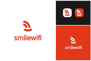 Signal Wifi Smile Logo, a Branding & Logo Template by ika trisiana