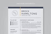 Modern Resume/CV Template, a Resume Template by Proper_media (Thumbnail 5 of 7)