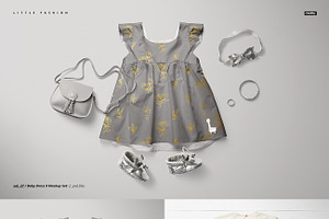 Little Fashion Apparel Mockup Bundle