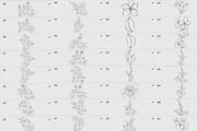 Procreate flower stamp, garden, a Brush Add-On by AnnaPolitmerskaja (Thumbnail 4 of 5)
