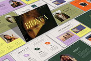 Bionca Pptx-Key-Slide Template, a Presentation Template by TypeMakers (Thumbnail 1 of 5)