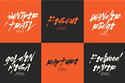 Fake Plastic | Handpainted Brush, a Handwritten Font by Ardana Creative (Thumbnail 2 of 14)
