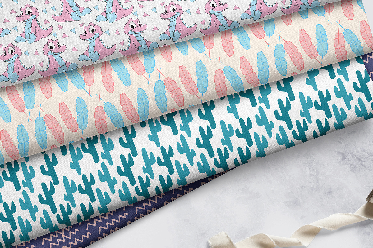 Kids Patterns & Alphabets - Animal, a Pattern Graphic by Pixavics (Photo 10 of 11)