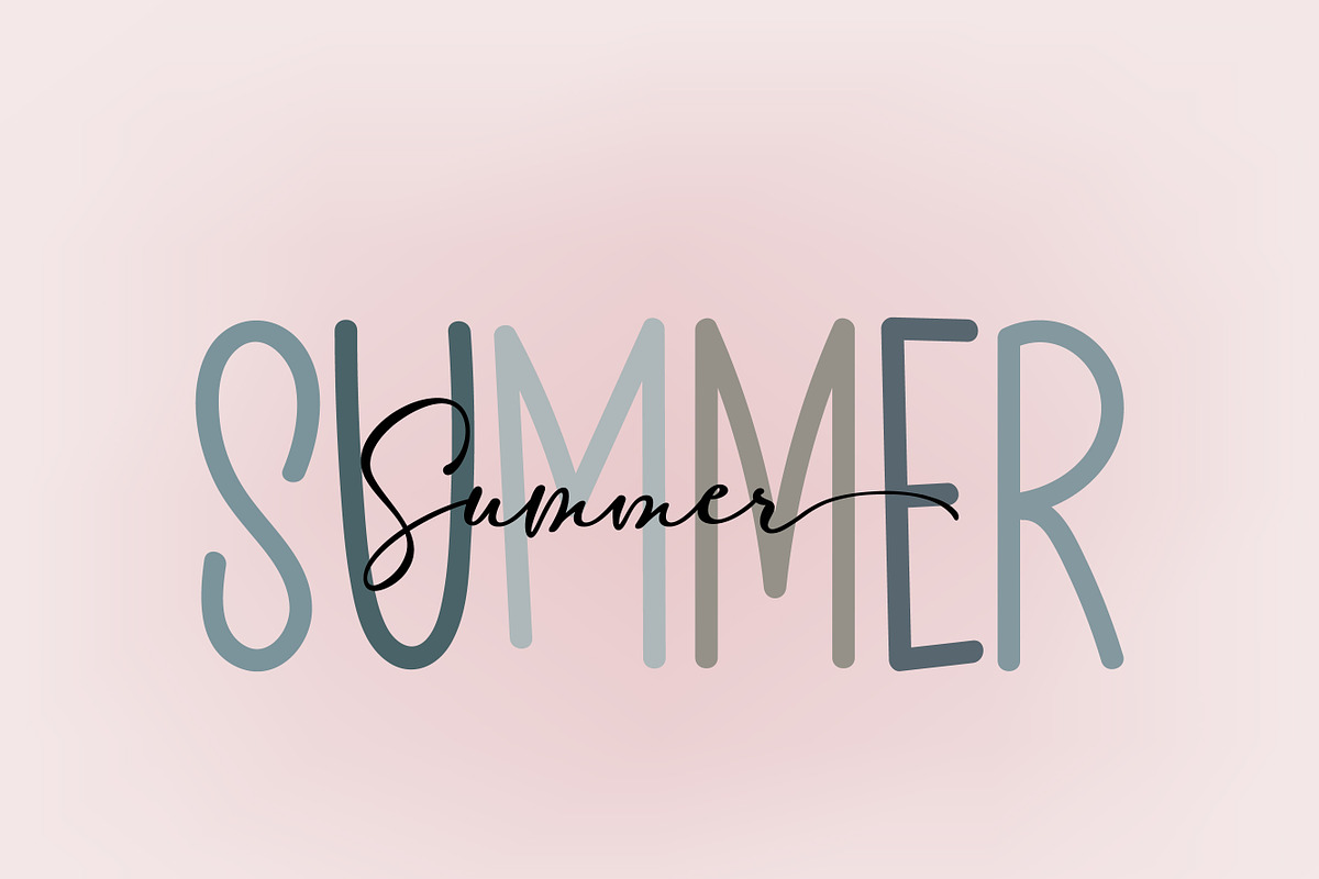 Lines Handwritten and playful design, a Handwritten Font by MaxArt Foundry (Photo 4 of 4)