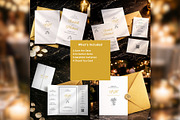 Luxury Invitation Bundle Canva bd004, a Stationery Template by TyphoonStudio (Thumbnail 2 of 4)