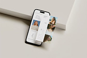 Phone Screen Mockup, a Device Mockup by zippypixelstudio (Thumbnail 4 of 7)