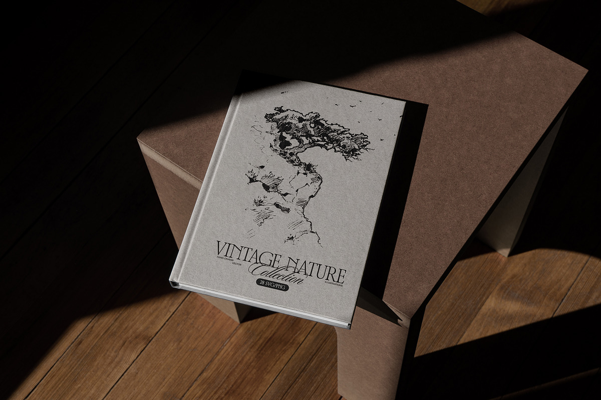 Vintage Nature Landscape Collection, a Seasonal Illustration by TheMountBirdStudio (Photo 16 of 17)