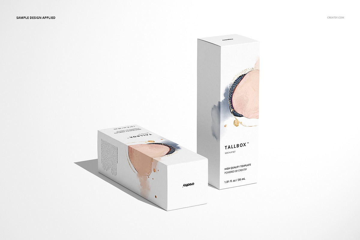Tall Box Mockup Set, a Household Mockup by creatsy5 (Photo 5 of 16)