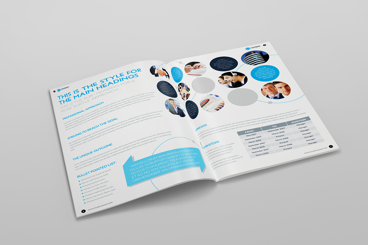 Brochure Template InDesign 03, a Brochure Template by Love Graphic Design (Photo 4 of 5)