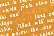 Brione — Retro Bold Script, a Script Font by Krismagraph (Thumbnail 4 of 10)
