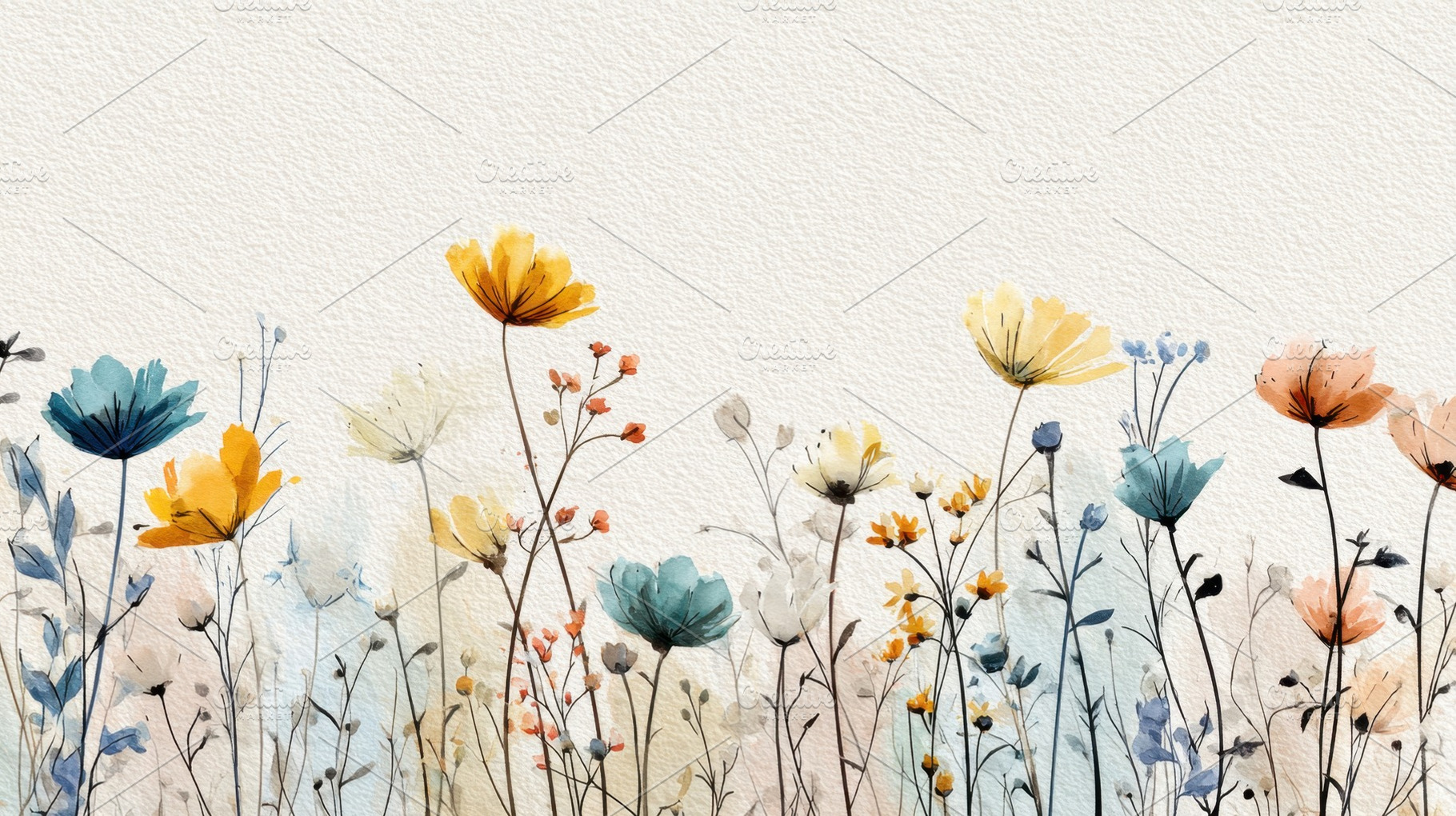 Colorful flowers in a field setting, a Photo by Beautiful things