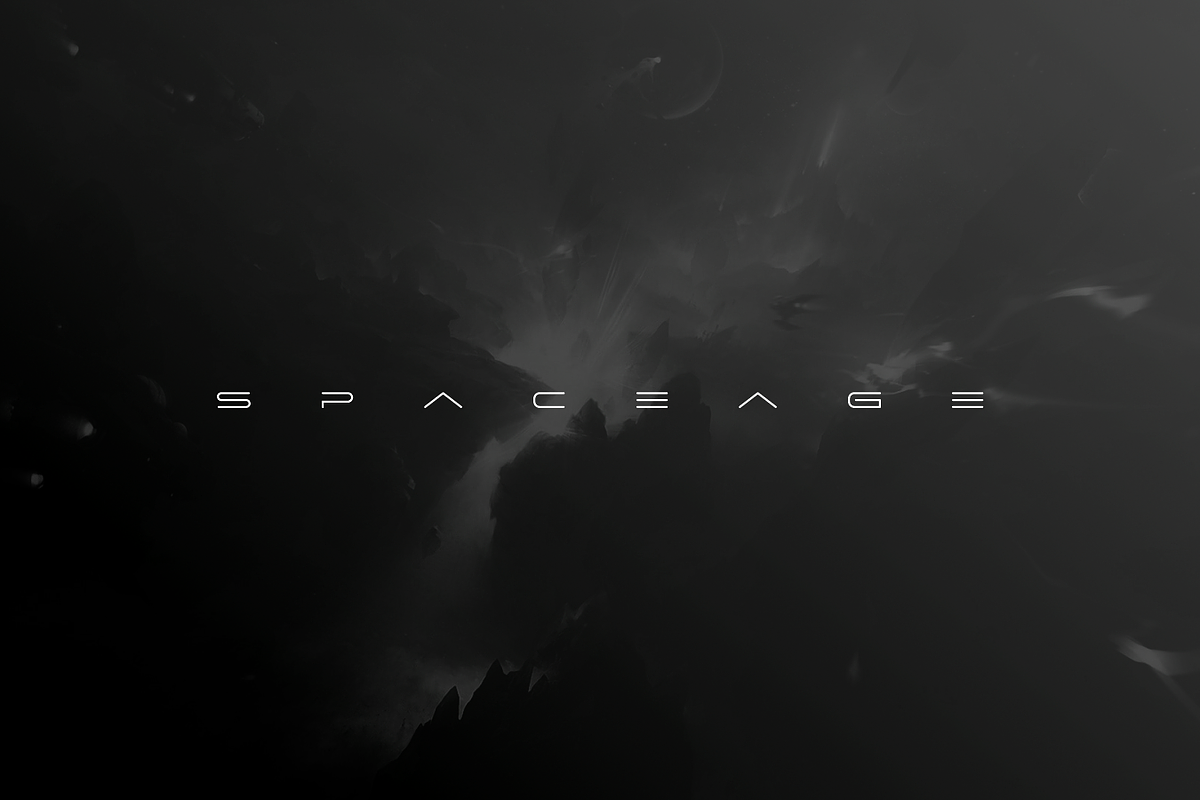 Robotic, a Font by garismantra (Photo 4 of 4)
