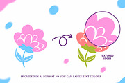 Spring flowers collection!, a Texture Illustration by Great Glebsby (Thumbnail 4 of 8)